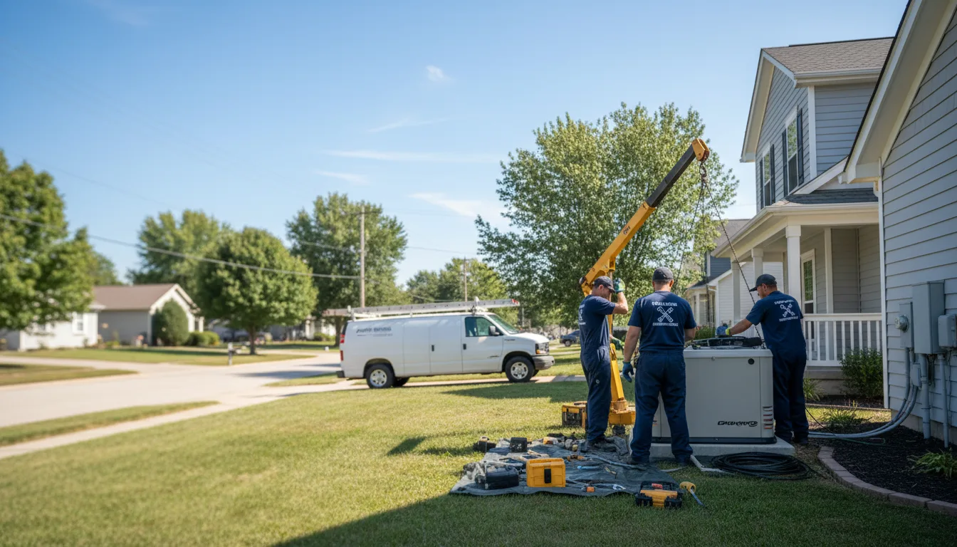 Generator Installation in Mantee, MS near me
